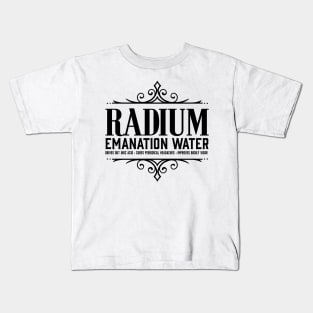 Radium Emanation Water Kids T-Shirt